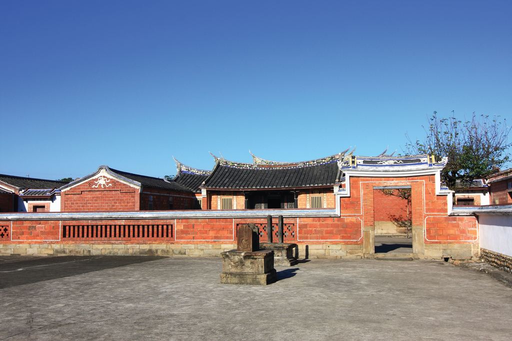 李騰芳古宅外埕。 圖：翻攝桃園觀光導覽網
