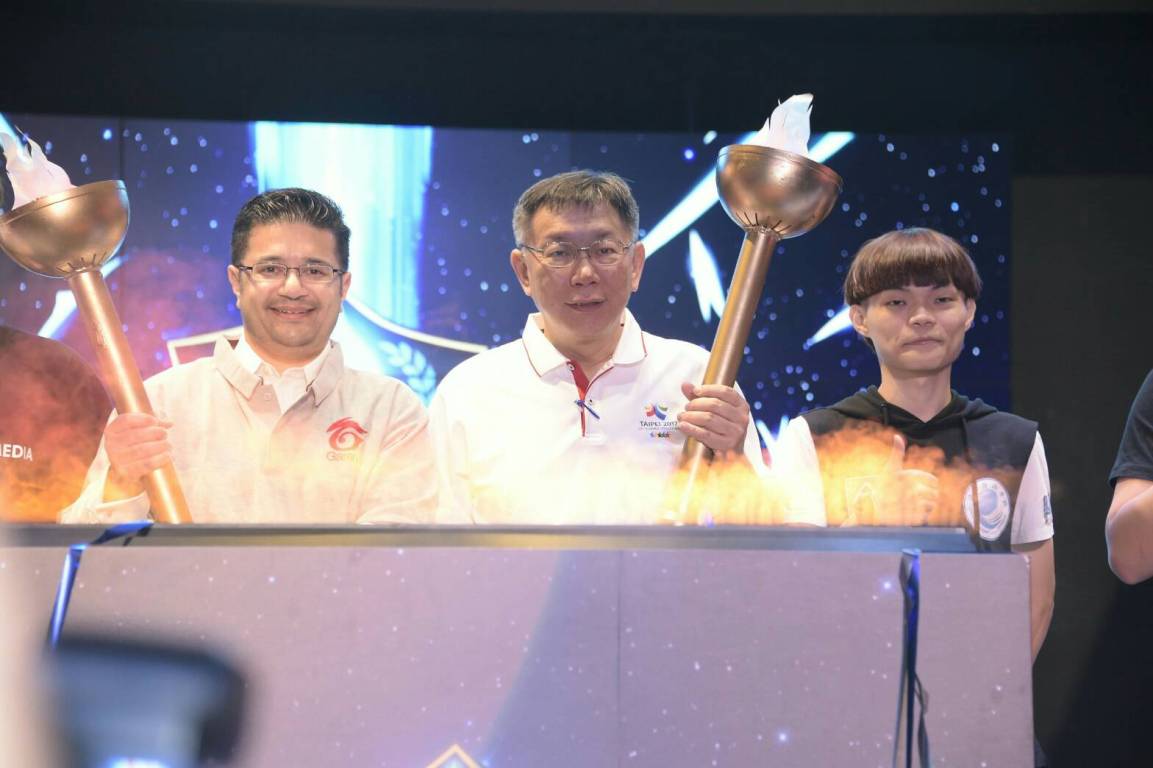 柯文哲接受LICC世界大學電競明星邀請賽後受訪表示，自己從頭到尾只是堅持要合法、要安全。 圖：台北市政府提供