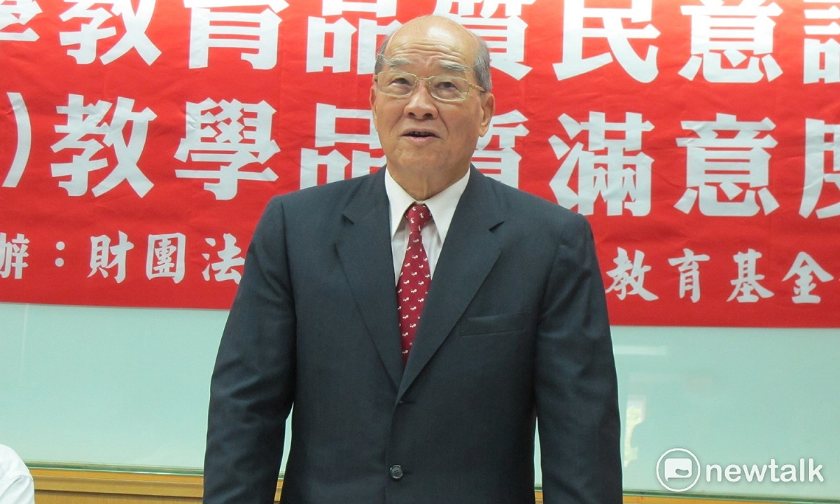 黃昆輝教授教育基金會今（6）日發表國中小學教育品質滿意度調查。 圖：林朝億/攝