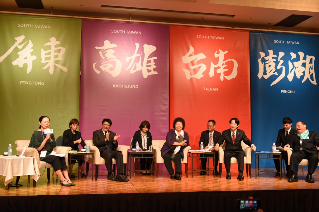 這次行銷活動以「南台灣color 4」為主題：屏東「綠」、高雄「紫」、台南「紅」、澎湖「藍」，與日本當地媒體、旅宿業者交流推介風光特色。 圖 : 屏東縣政府 / 提供