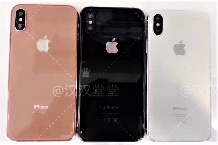 根據昨（8）日分析師報告指出，新的三款iPhone都僅有黑、銀、金三色可選。 圖：翻攝自 汉汉堂堂 微博
