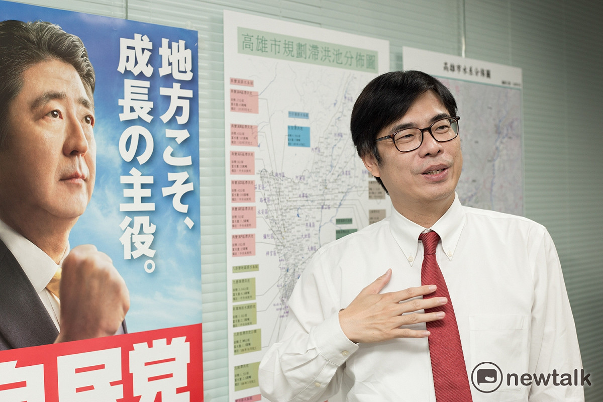 立委陳其邁針對選罷法選區劃分提出草案，目前在黨團進行連署，預計下會期送內政委員會審查。