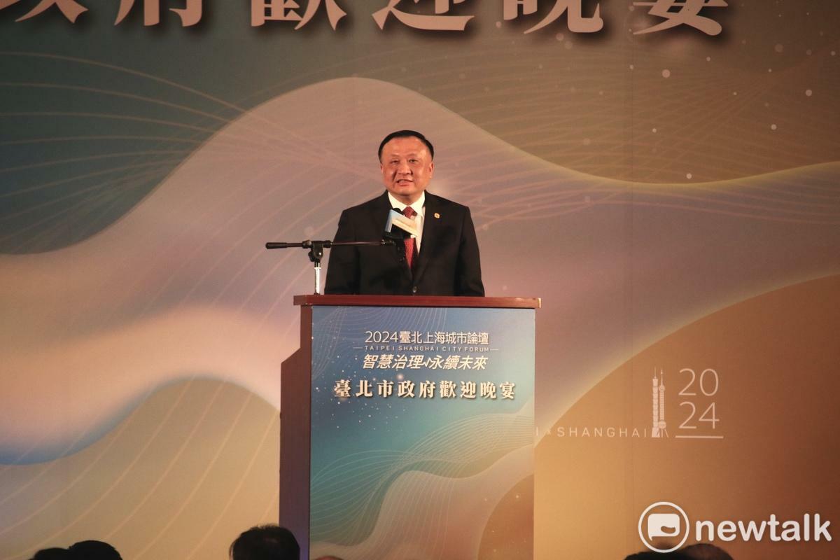 上海市副市長華源。 圖：周煊惠/攝（資料照）