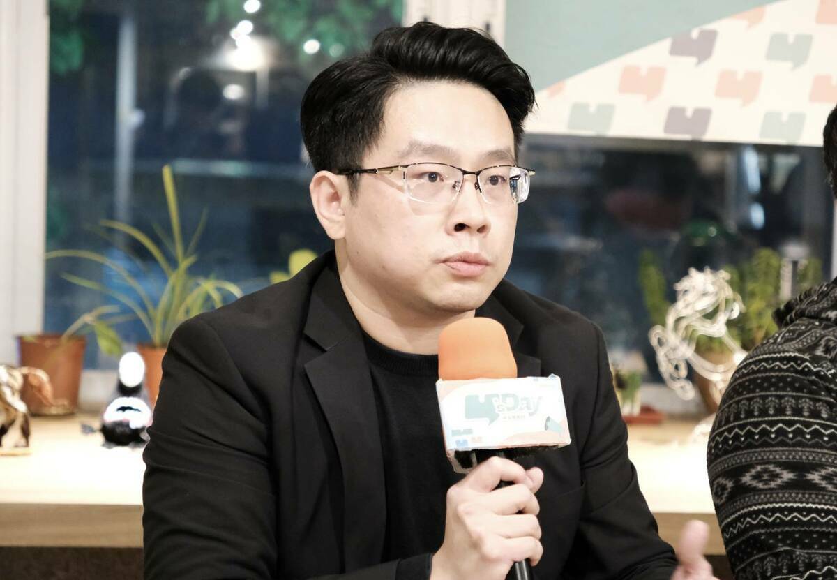 台灣人工智慧協會理事兼國際組組長吳定謙。 圖：Y’s Day「週三青年日」提供
