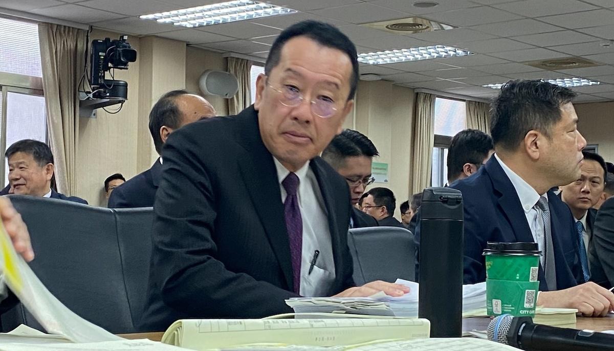 國防部長顧立雄。 圖：林朝億/攝