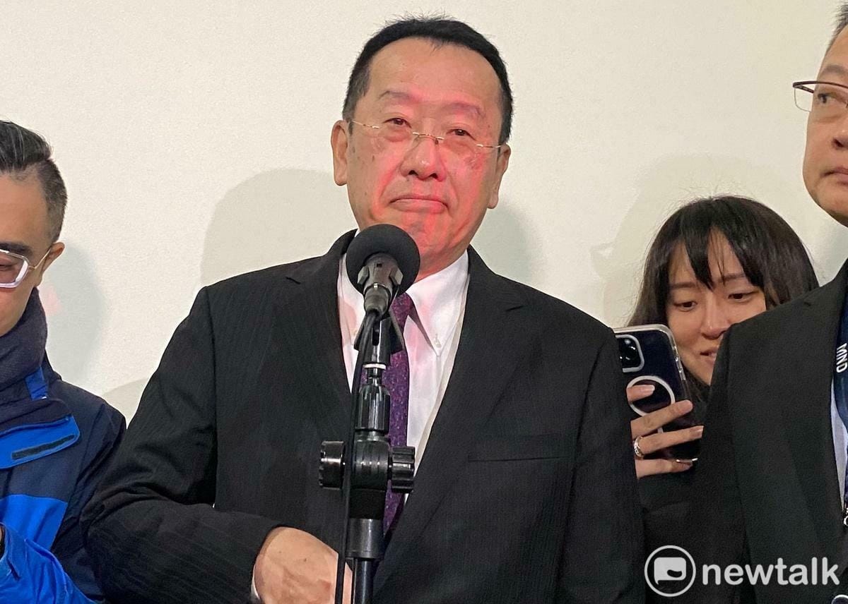 國防部長顧立雄。 圖：林朝億/攝