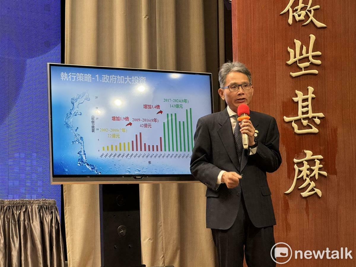 經濟部水利署長賴建信。 圖：謝莉慧/攝