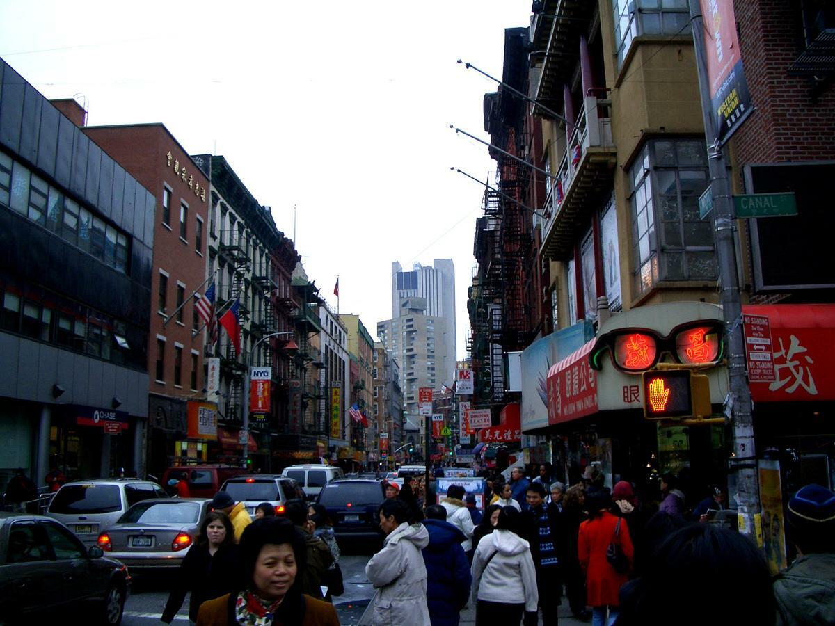 紐約曼哈頓的唐人街。（示意圖） 圖：翻攝自維基百科／CC BY-SA 3.0（ Chensiyuan）