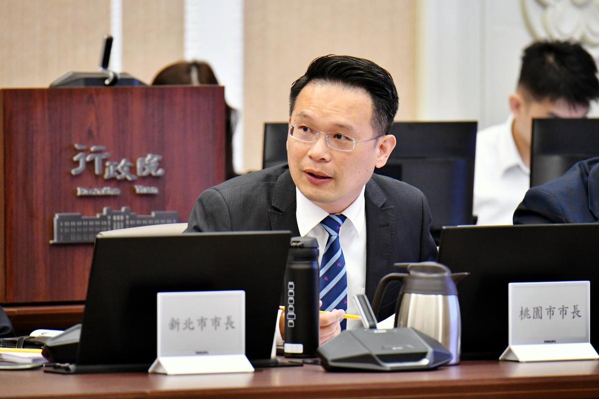 桃園市副市長蘇俊賓。 圖：行政院/提供