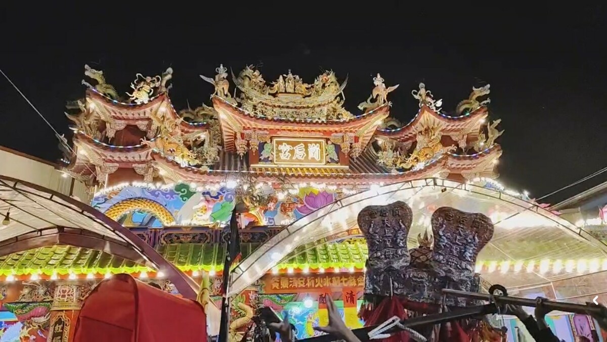 高雄阿蓮埤仔尾崗后宮建廟百年香火鼎盛，成為地方信仰中心。 圖：翻攝崗后宮臉書