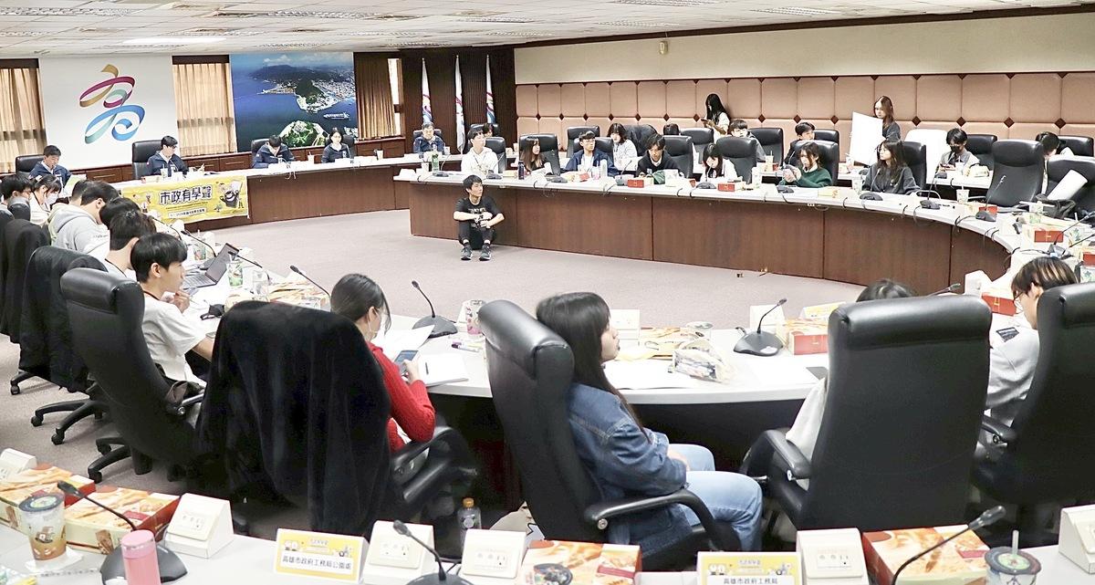 「市政有學聲-高雄市政學生論壇」今年第四次辦理。 圖：高雄市教育局提供