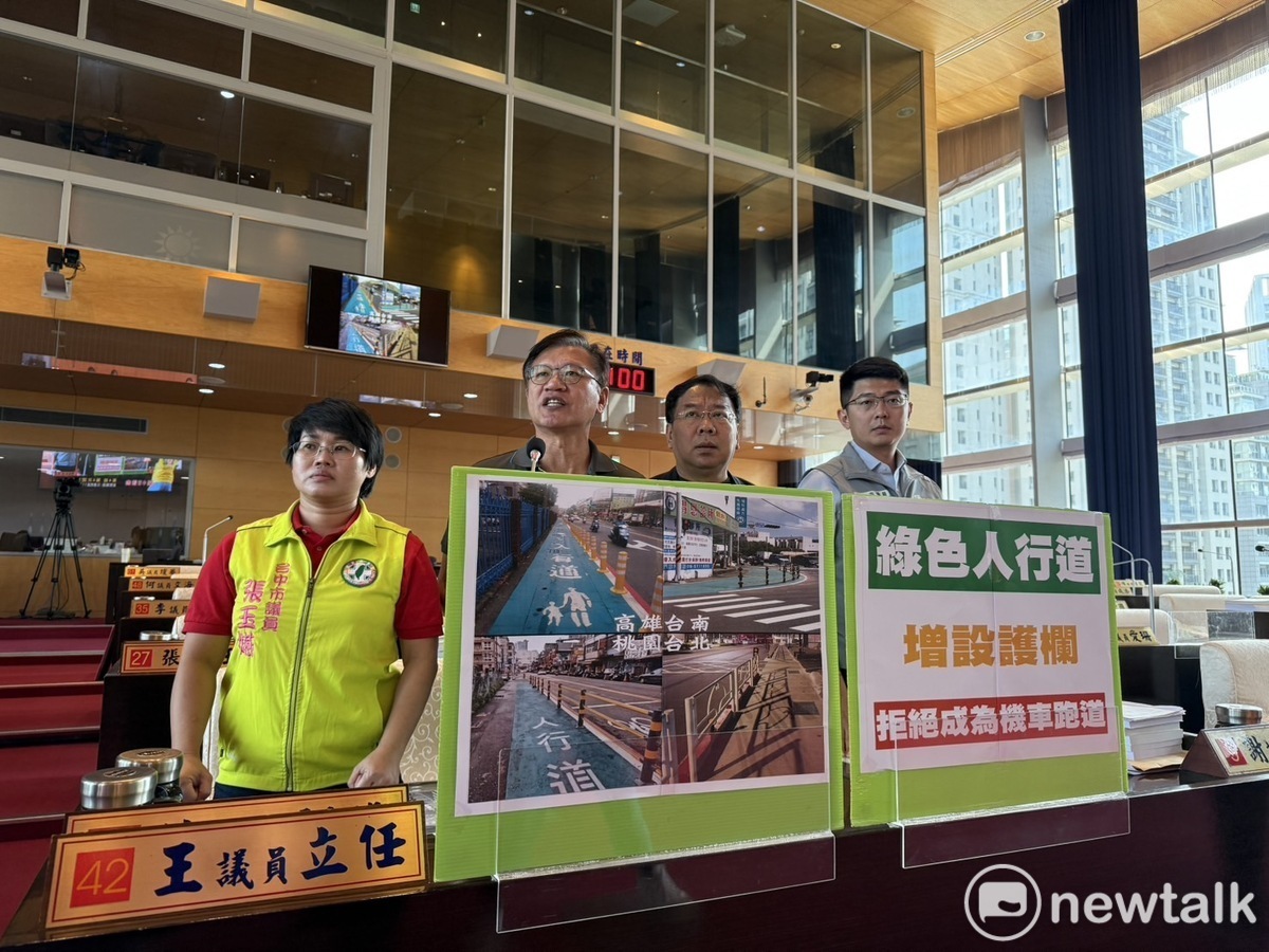 王立任表示明年度會再加強對盧市府團隊的監督力道。 圖：唐復年/攝