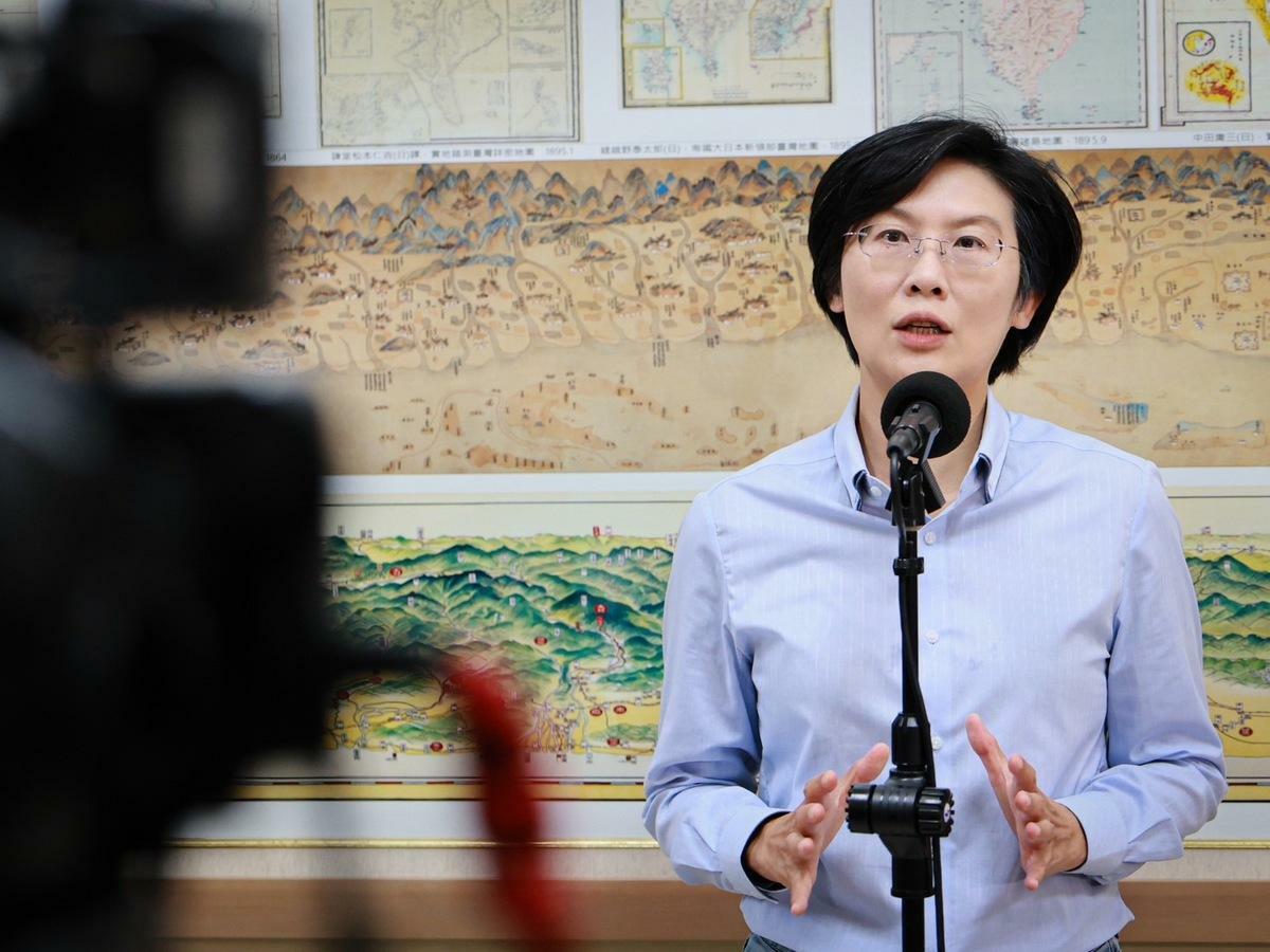 為杜絕深偽影片，綠委林岱樺提案修反滲透法、下架抖音。 圖：林岱樺辦公室／提供（資料照）