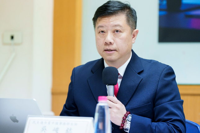 民進黨中國部主任吳峻鋕。 圖：民進黨／提供