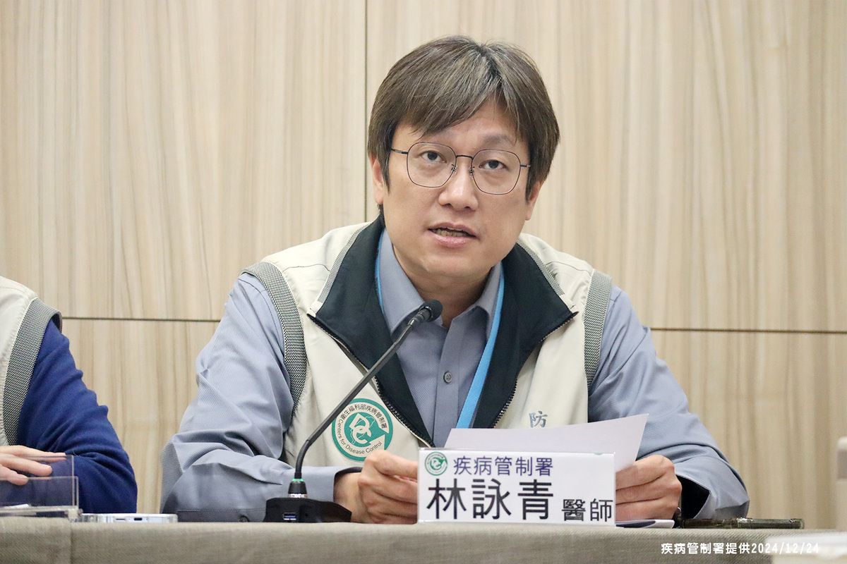 疾管署防疫醫生林詠青表示，患有慢性病者感染流感後重症風險高，接種疫苗是降低風險的重要措施。 圖：疾管署／提供