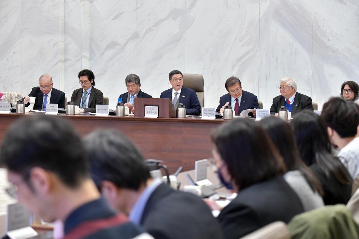 行政院長卓榮泰24日主持中央癌症防治會報第20次會議。 圖：行政院提供