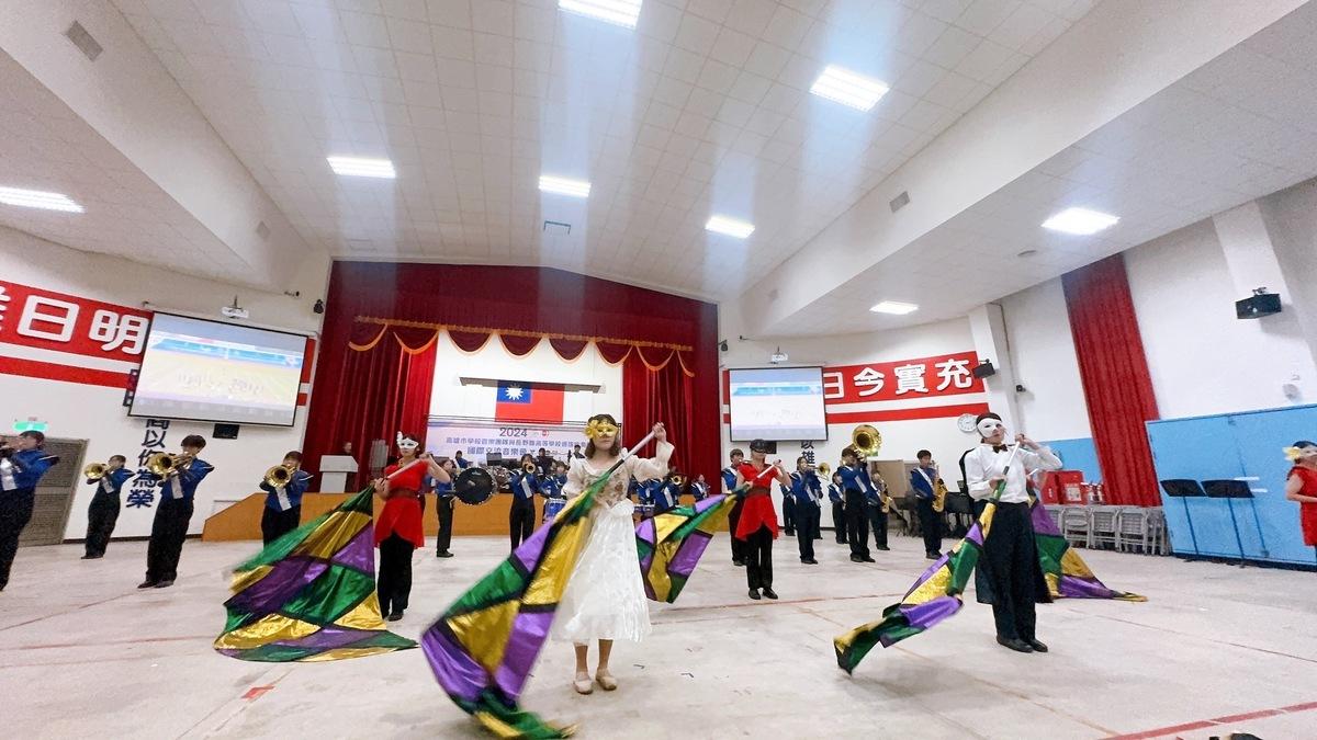 國際交流音樂會歌劇魅影組曲表演。 圖：高雄市教育局提供