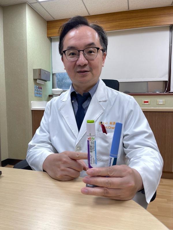 基隆長庚紀念醫院心臟電生理與心律不整醫學科陳天心醫師表示，瘦瘦針有助糖尿病患者控制血糖、預防心血管疾病。 圖：長庚紀念醫院 / 提供