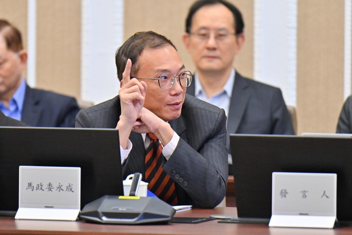行政院政務委員馬永成。 圖：行政院提供