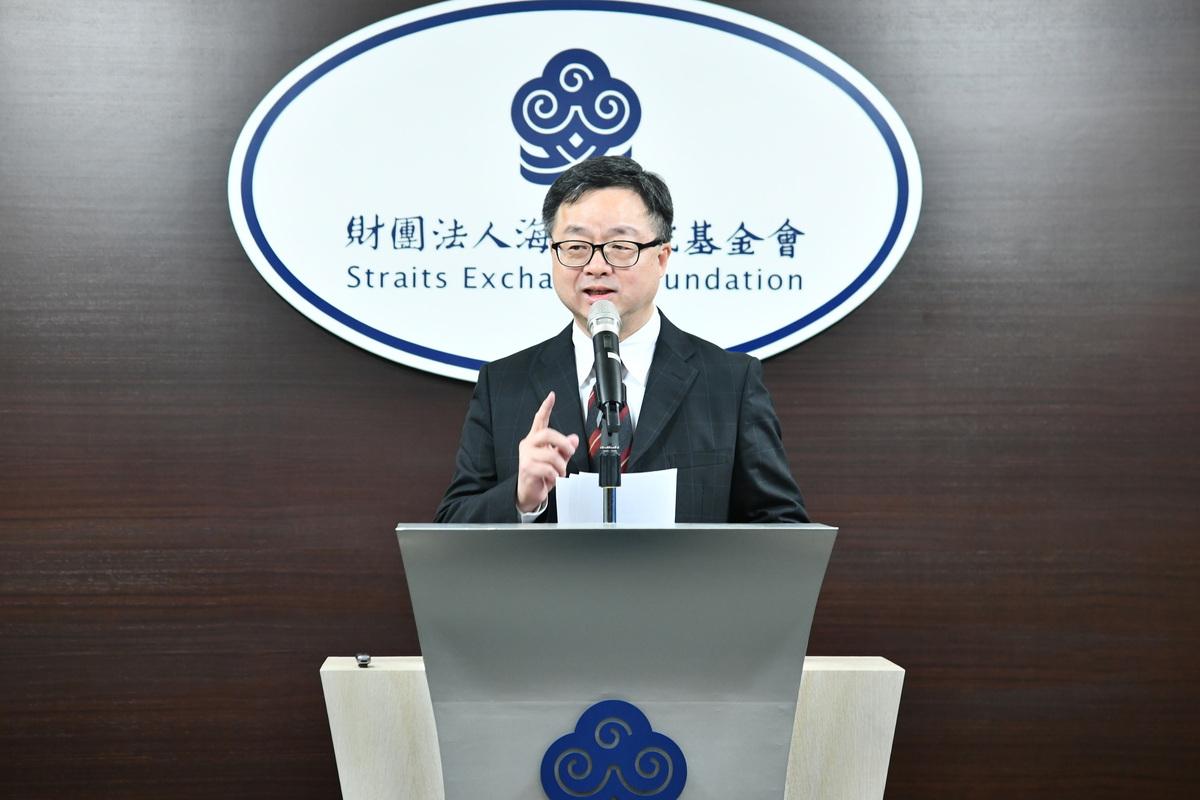 海基會秘書長羅文嘉。（資料照片） 圖：海基會/提供