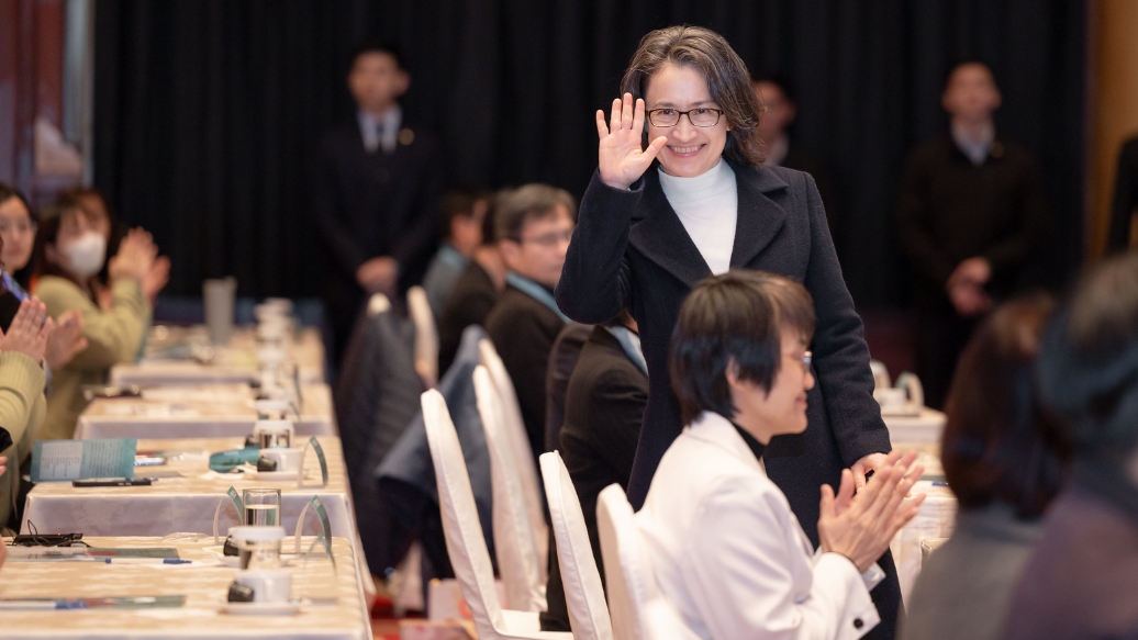 副總統蕭美琴出席2024全國客家日–客家青年論壇。 圖：總統府提供