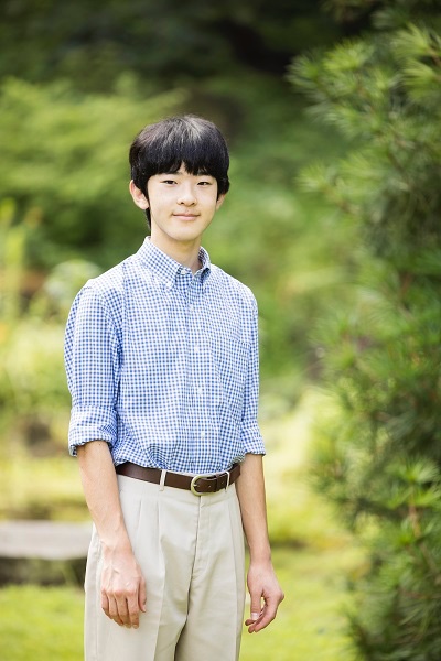 日本皇室秋篠宮長男悠仁親王已透過推薦入學方式考取國立筑波大學，明年4月將成為大一新鮮人。 翻攝自X Dｒ.あおい ＠ティーズ