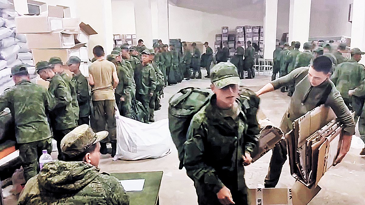 近日有 1 名北韓軍陣前起義，殺死 3 名俄軍。圖為北韓軍。 圖：翻攝自 NOELREPORTS X 帳號