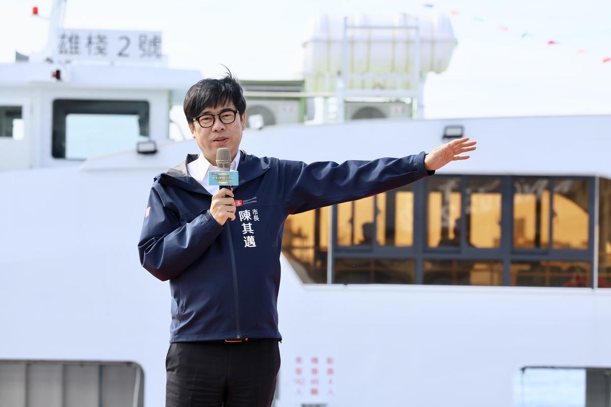 陳其邁表示外界傳趙天麟參選議員是空穴來風。 圖：高雄市政府提供（資料照）