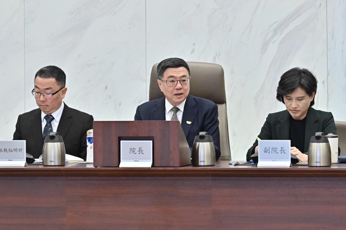 行政院性別平等會第31次委員會議，院長卓榮泰親自主持。 圖：行政院提供