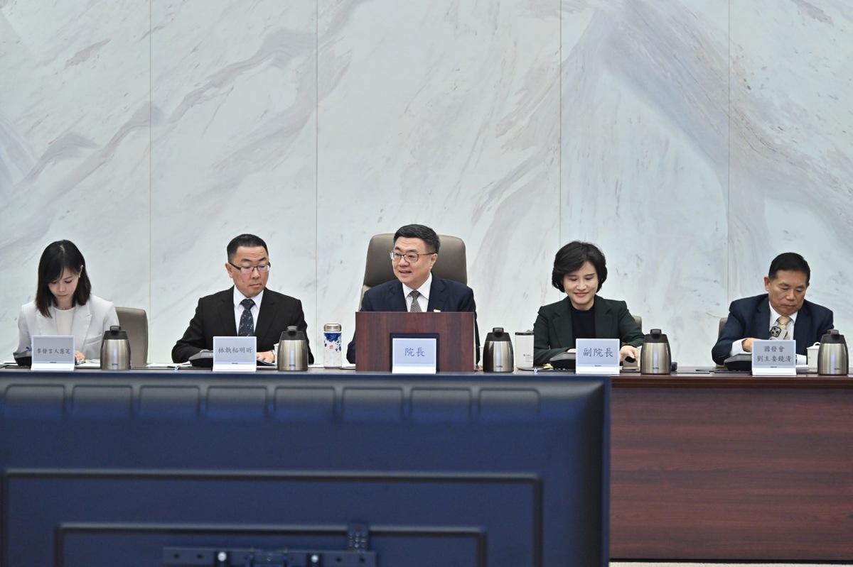 行政院性別平等會第31次委員會議，院長卓榮泰親自主持。 圖：行政院提供