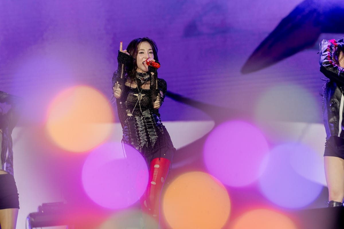 K-POP天團2NE1成員SANDARA PARK。 圖：高雄市政府提供