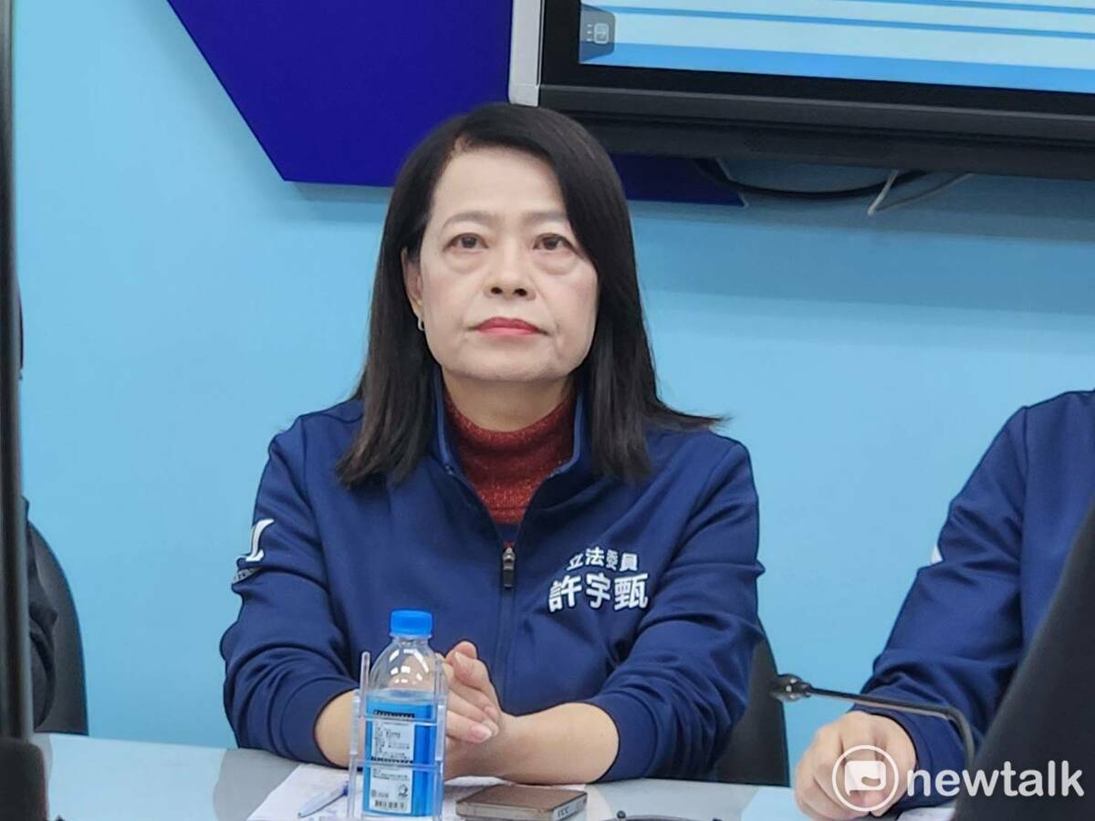 國民黨立委許宇甄。 圖：黃建豪 / 攝（資料照）
