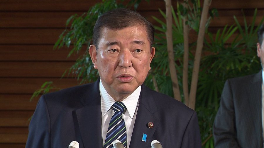 石破茂政府沒有國會過半支持，朝小野大。 圖：翻攝自日本首相官邸的Ｘ