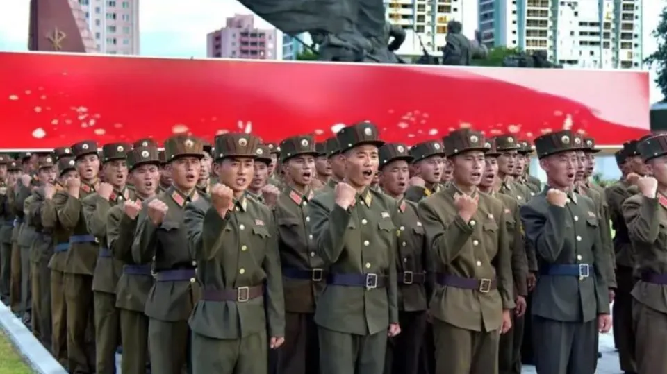 北韓軍隊 圖：翻攝自地球編輯