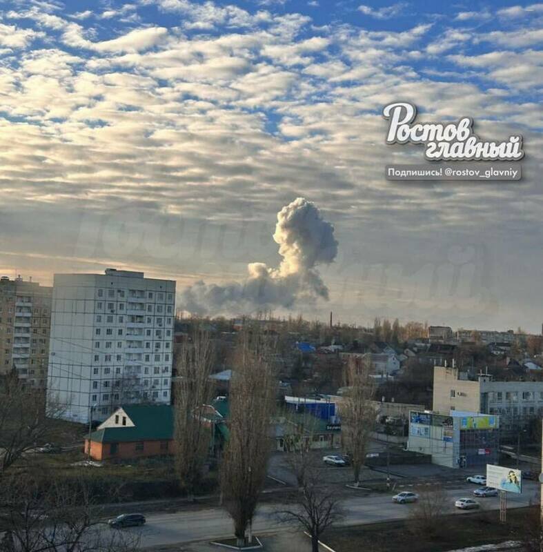 近日俄羅斯羅斯托夫卡緬斯克-沙赫京斯基地區，遭到烏軍飛彈襲擊。 圖：翻攝自 NOELREPORTS X 帳號