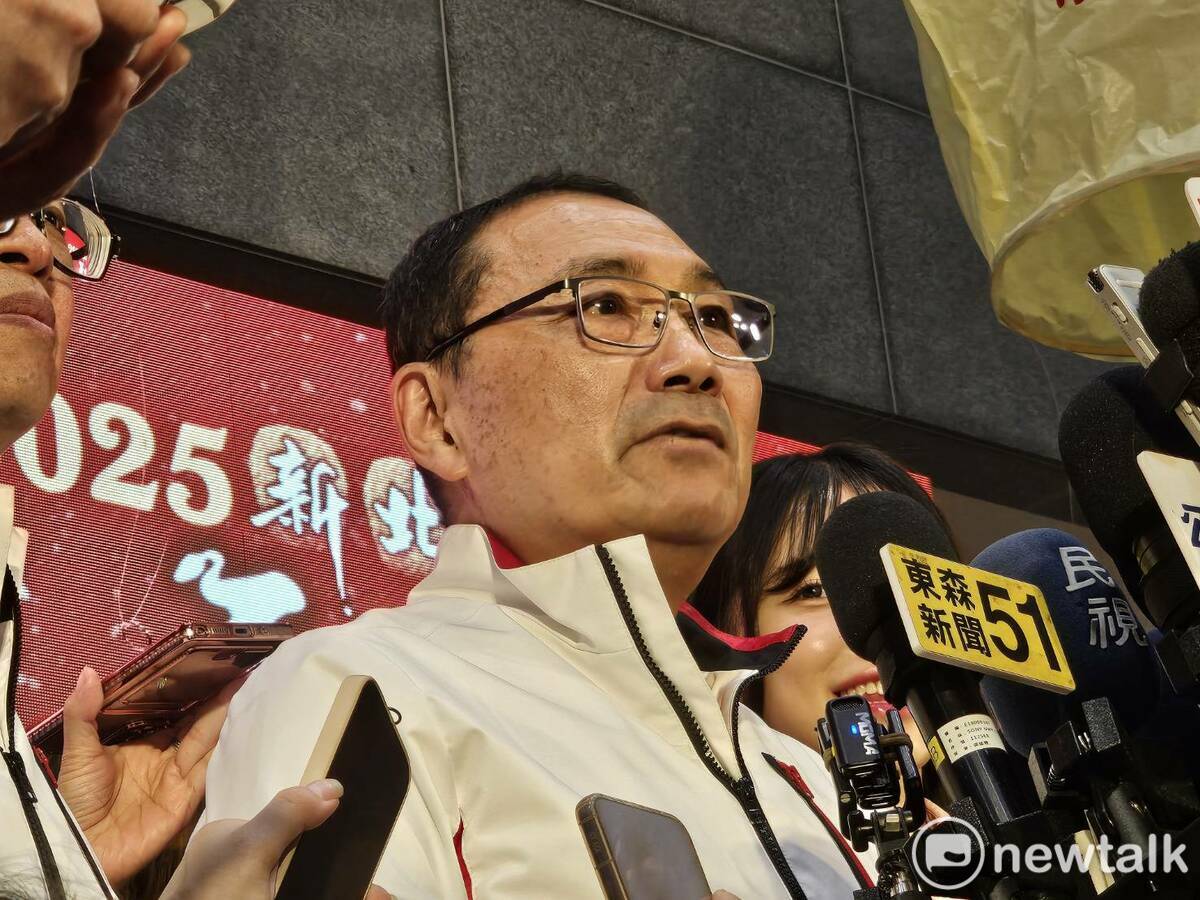 新北市長侯友宜。 圖：林昀真/攝