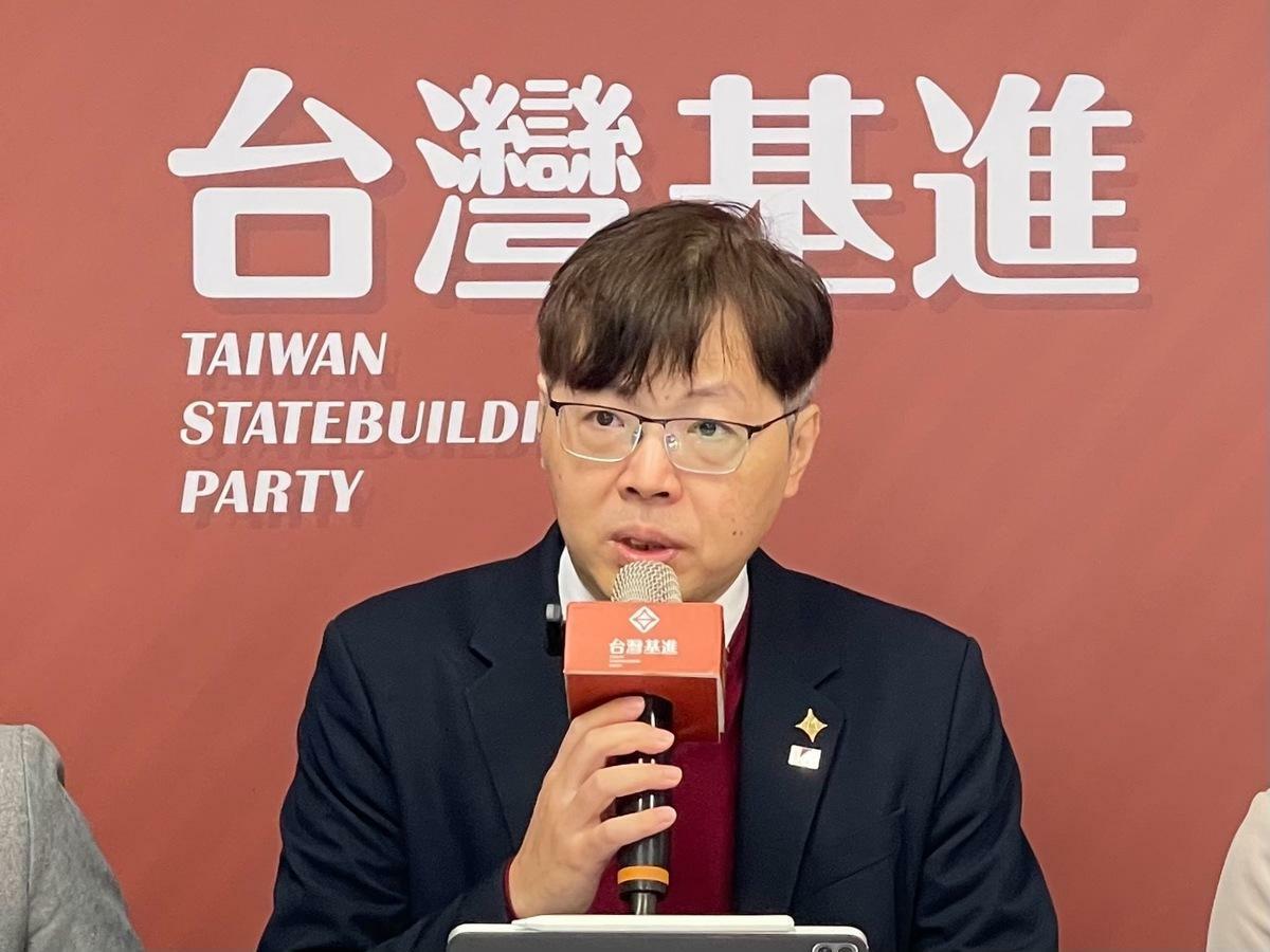 台灣基進批評，黃國昌親傅親中「主人傅崐萁回中國述職最得意」。 圖：台灣基進提供（資料照）