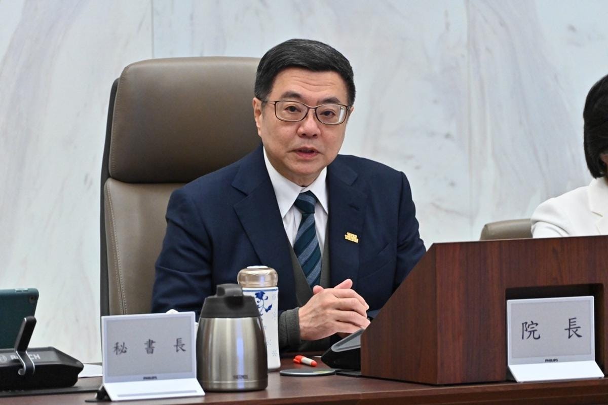 行政院長卓榮泰今（9）日主持行政院3934次會議。 圖：行政院提供