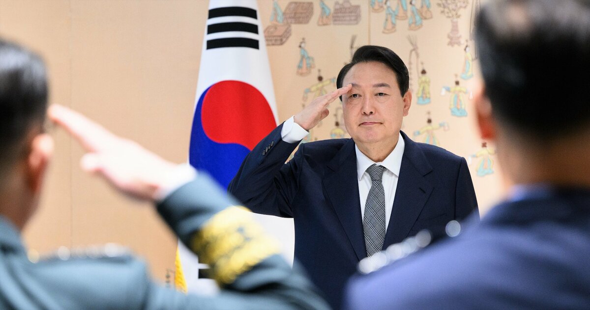尹錫悅遭彈劾後，他和其所屬的執政黨支持度反而都回溫 圖：翻攝自尹錫悅的臉書