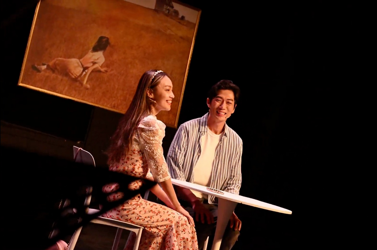 楊以灣(左)、陳相甫(右)在第一篇《愛，請等待》中有精彩演出。 圖：華軒文創提供