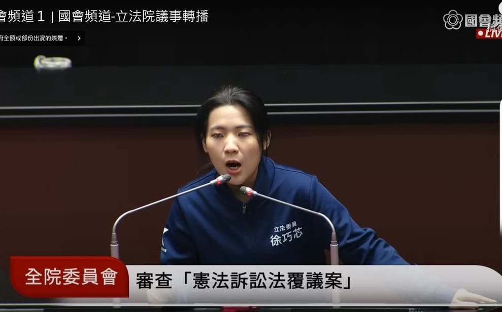 修《憲訴法》侵害人民救濟權？ 徐巧芯：大法官只受理民案1、2%