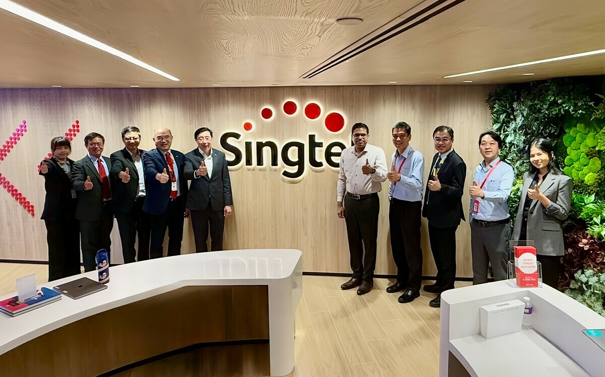 中華電攜手新加坡Singtel 前進MWC2025 秀5G創新