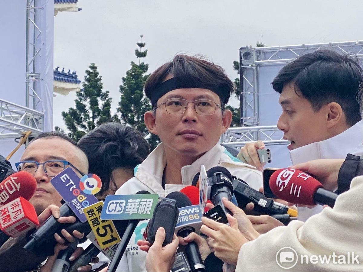 民眾黨主席兼黨團總召黃國昌。 圖：周煊惠 / 攝