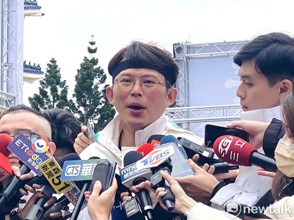 民眾黨主席兼黨團總召黃國昌。 圖：周煊惠 / 攝