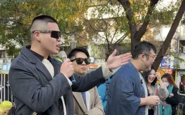 公民團體台中發起罷免立委廖偉翔活動 知名網紅力挺呼籲公民參與
