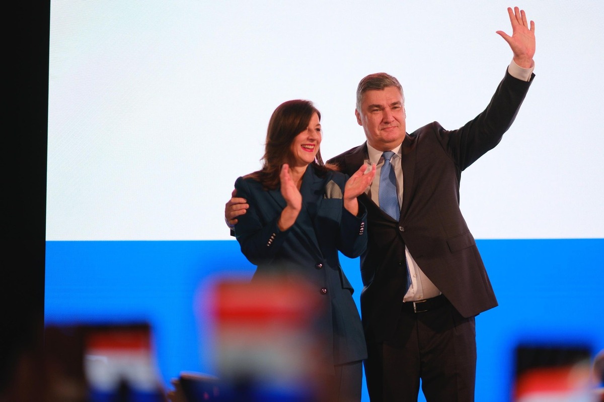 克羅埃西亞總統佐蘭·米拉諾維奇（Zoran Milanović）週日以超過 74% 的壓倒性優勢成功贏得連任，任期五年。 圖:翻攝自Zoran Milanović臉書