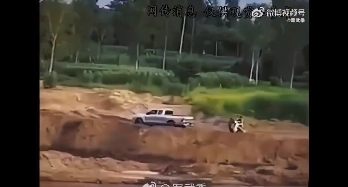 許多被引誘到泰國的中國人都在當地遭到綁架，並被送到泰緬邊境的詐騙園區。 圖：擷取自 @fnk98662232 X 分享影片