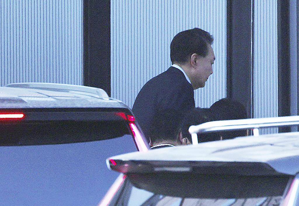 尹錫悅於本（1）月15日遭高級公職人員犯罪調查處（公調處）逮捕。 圖：達志影像／美聯社