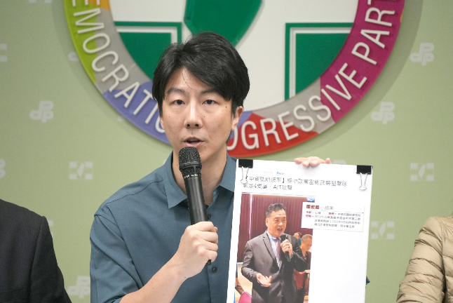 民進黨發言人吳崢。 圖：民進黨提供