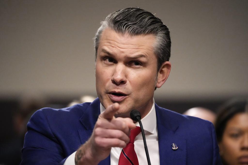 美國國防部長海格塞斯（Pete Hegseth）。 圖：達志影像/美聯社